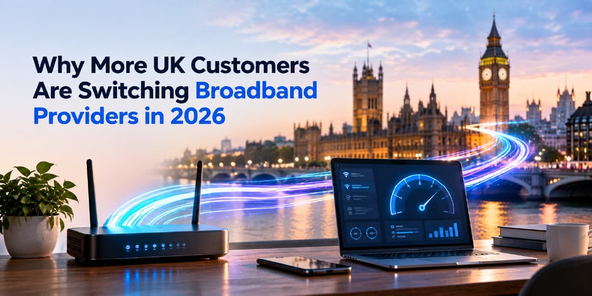 Why More UK Customers Are Switching Broadband Providers in 2026 - Zoiko Telecom